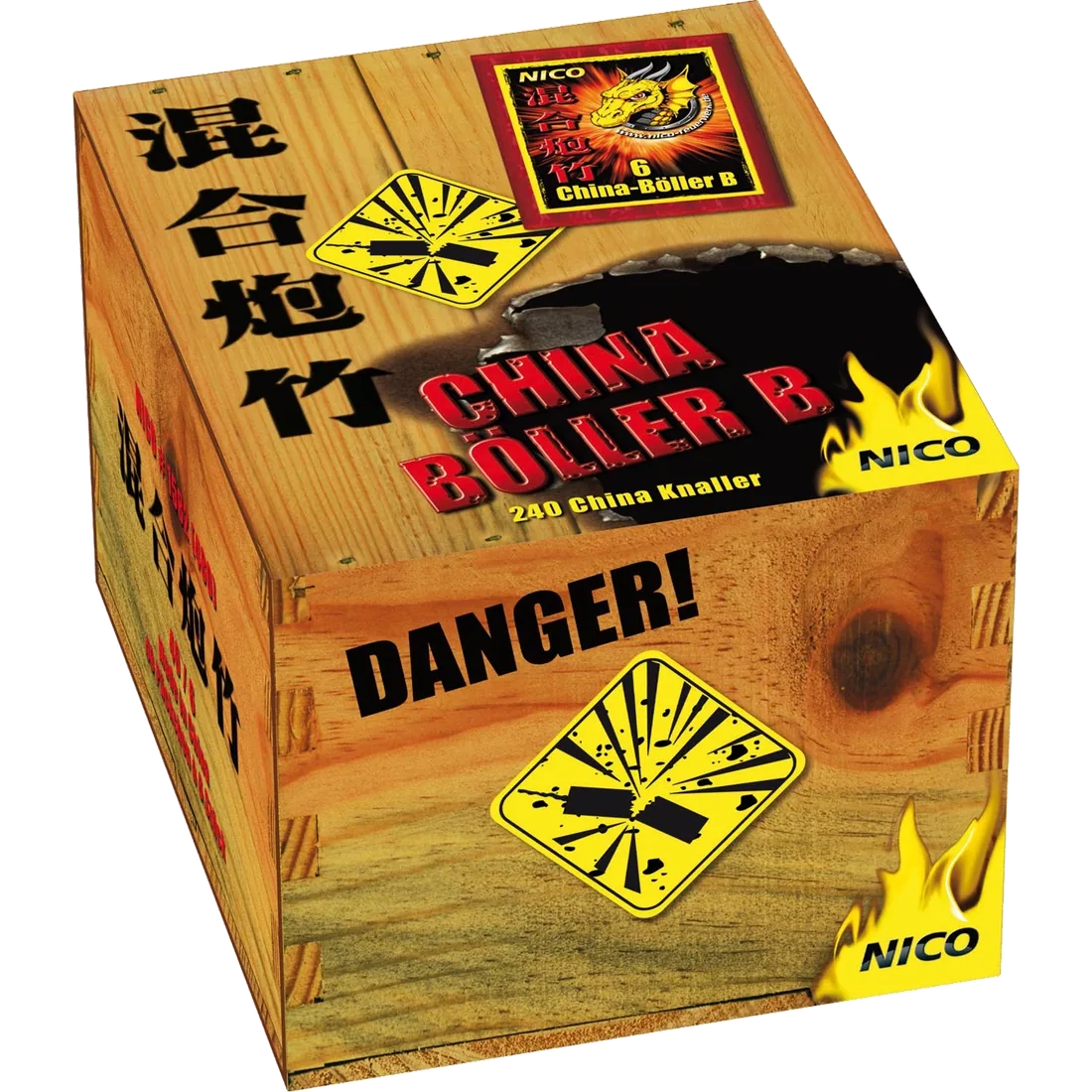 China-Böller B, 6er-Päckchen — Böller — von NICO — Silvester-Feuerwerk kaufen bei stopine