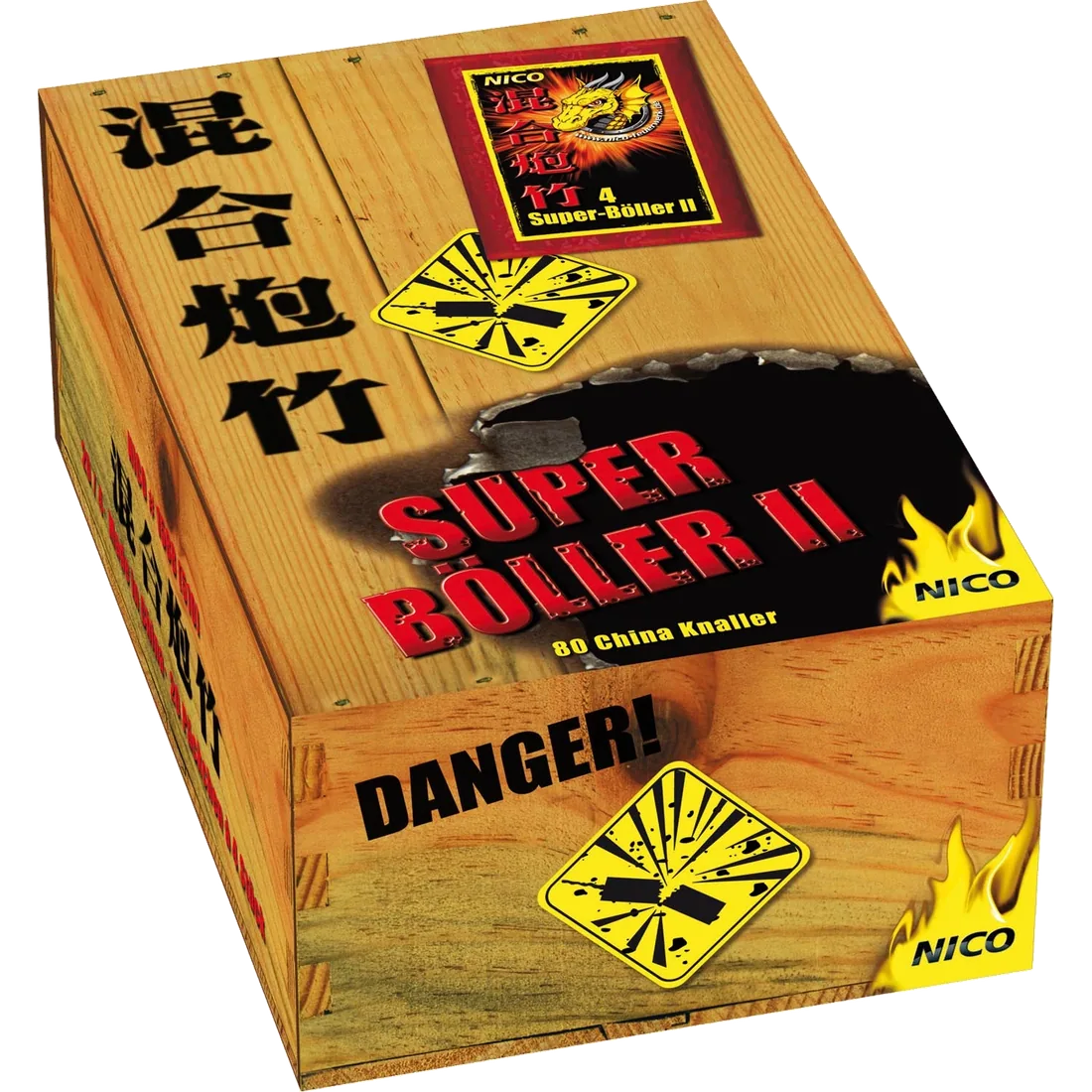 Super-Böller II, 4er-Päckchen — Böller — von NICO — Silvester-Feuerwerk kaufen bei stopine