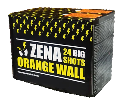 Zena Orange Wall 24 Schuss — Batterien — von Zena — Silvester-Feuerwerk kaufen bei stopine