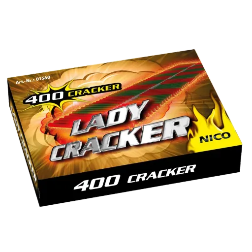 Lady-Cracker, 400er — Böller — von NICO — Silvester-Feuerwerk kaufen bei stopine