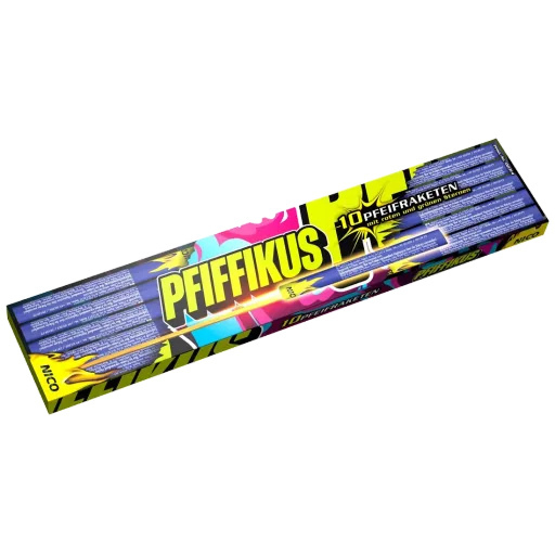 Pfiffikus, 10er-Schtl. — Raketen — von NICO — Silvester-Feuerwerk kaufen bei stopine