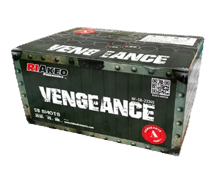 Vengeance A 58 Schuss — Verbundfeuerwerk — von Riakeo — Silvester-Feuerwerk kaufen bei stopine