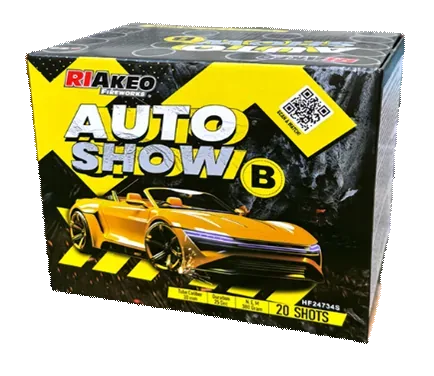 Auto Show B 20 Schuss — Batterien — von Riakeo — Silvester-Feuerwerk kaufen bei stopine
