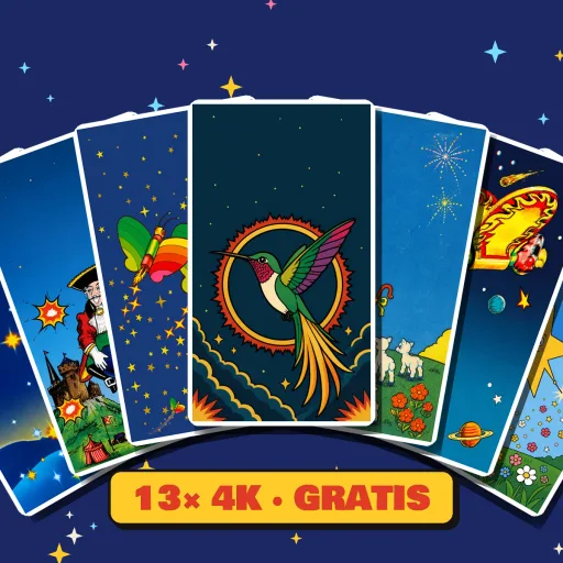 Retro-Feuerwerk Wallpaper-Paket (13× 4K) – gratis — Zubehör — Silvester-Feuerwerk kaufen bei stopine